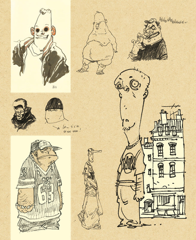 Augustin Sketchbook - Signed & Numbered