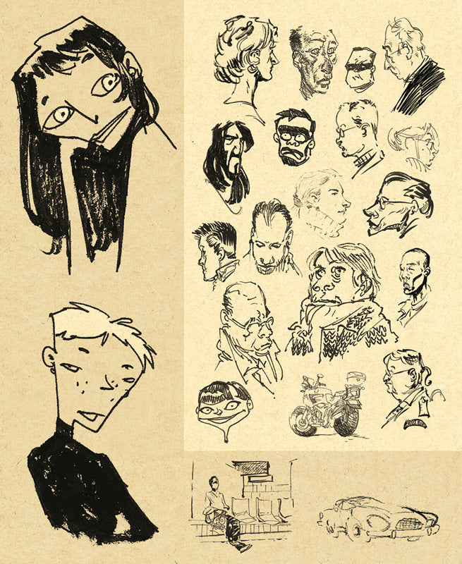 Augustin Sketchbook - Signed & Numbered