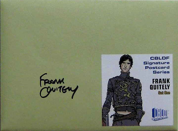 Frank Quitely Set One (CBLDF Signature Postcard Series) (Signed)