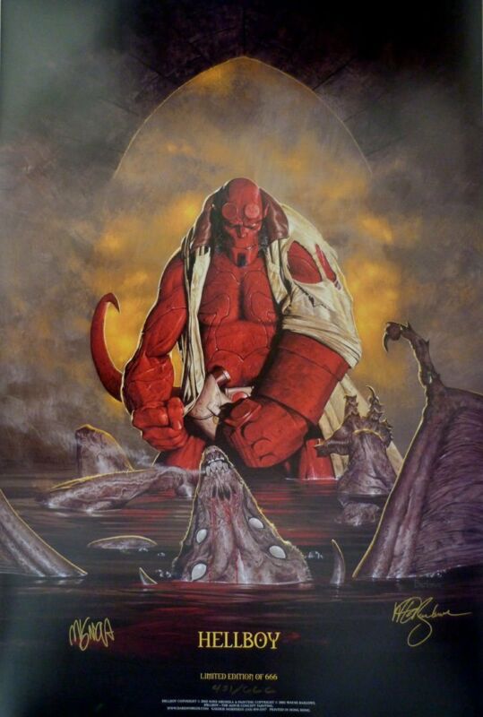 Hellboy - Signed & Numbered Print