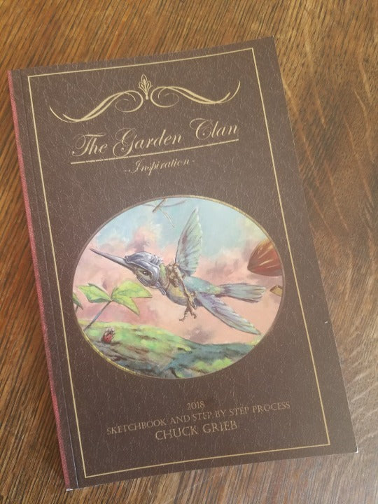 The Garden Clan: Inspiration - Sketchbook and Step By Step Process - Signed & Numbered