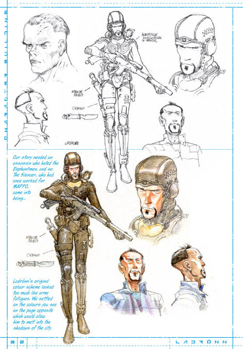 Unhuman: The Elephantmen - The Art Of Ladronn