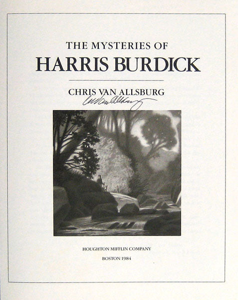 The Mysteries Of Harris Burdick - Signed